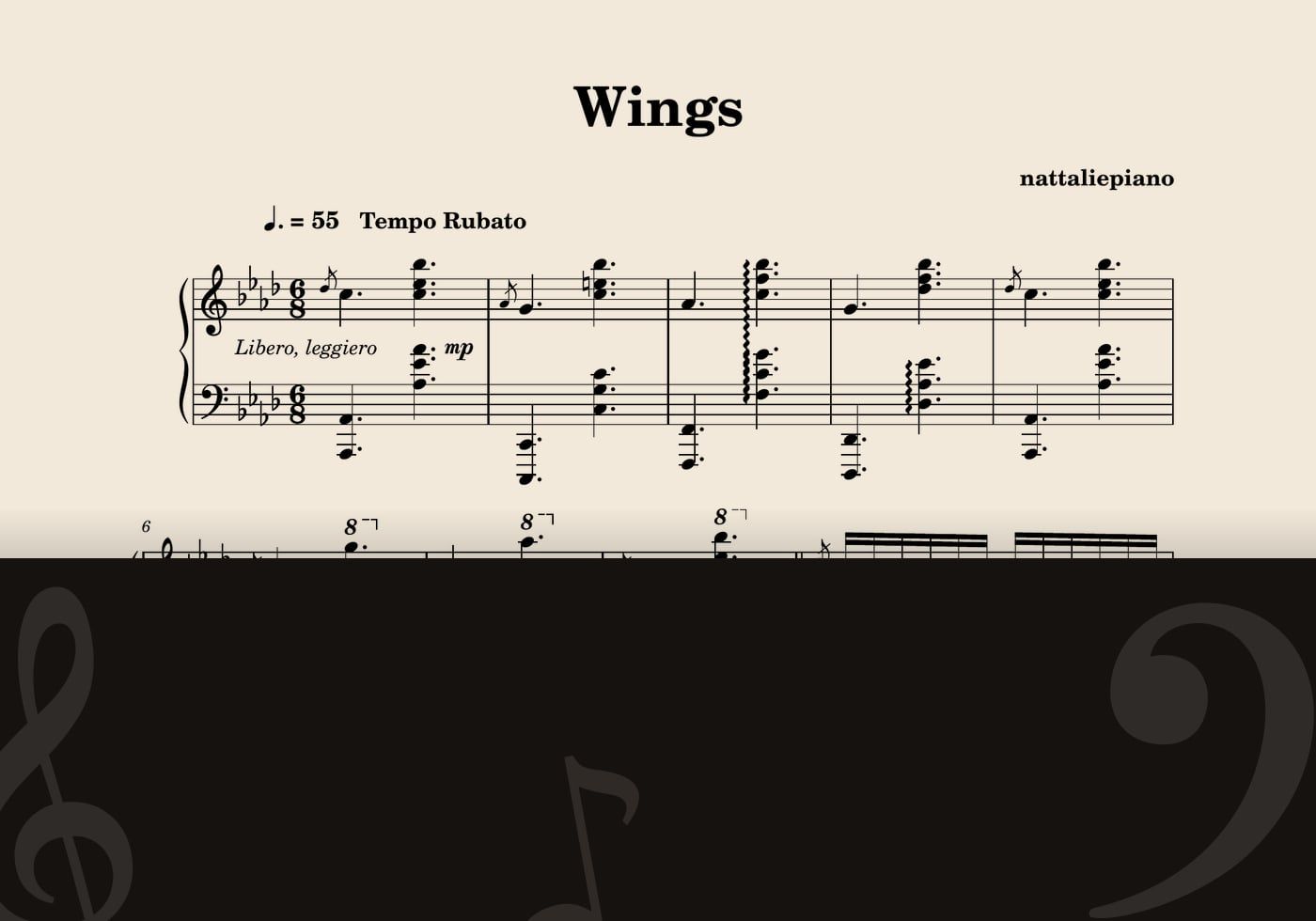 Wings — score preview